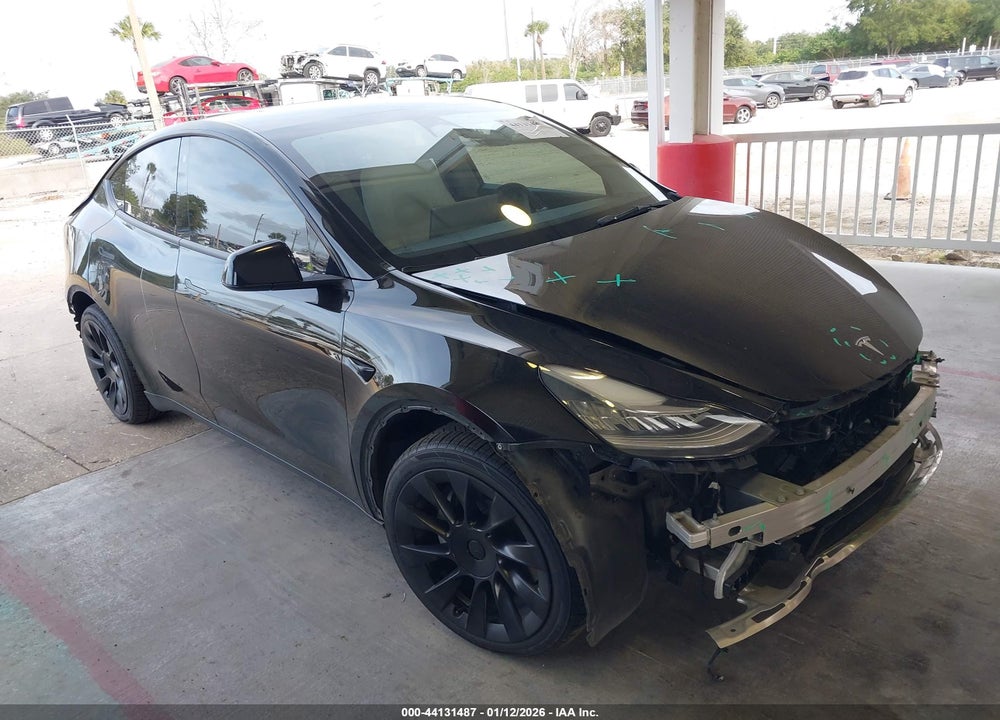 2021 TESLA MODEL Y LONG RANGE DUAL MOTOR ALL-WHEEL DRIVE VIN: 5YJYGDEE0MF246970