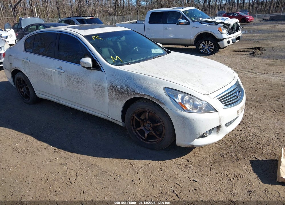2013 INFINITI G37X VIN: JN1CV6ARXDM351627