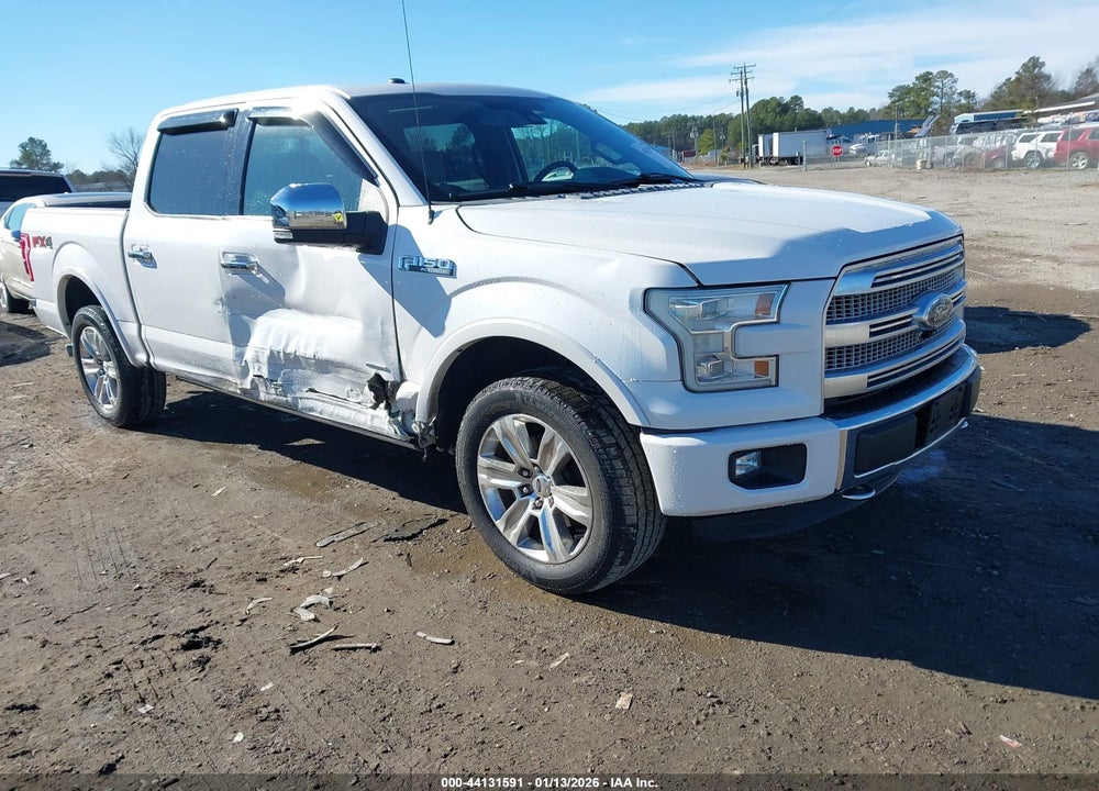 2016 FORD F-150 PLATINUM VIN: 1FTEW1EG6GFA44205