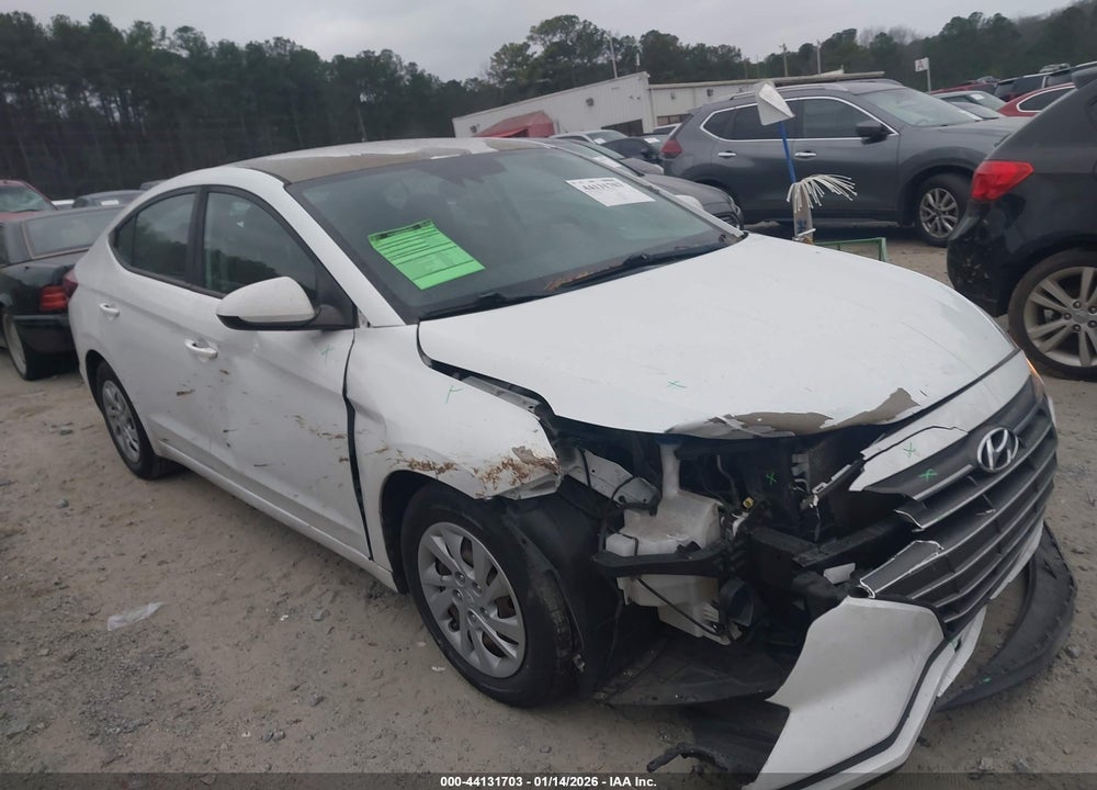 2020 HYUNDAI ELANTRA SE VIN: 5NPD74LF7LH509997