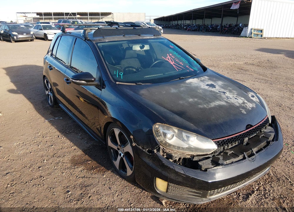 2012 VOLKSWAGEN GTI 4-DOOR VIN: WVWHD7AJ0CW007409