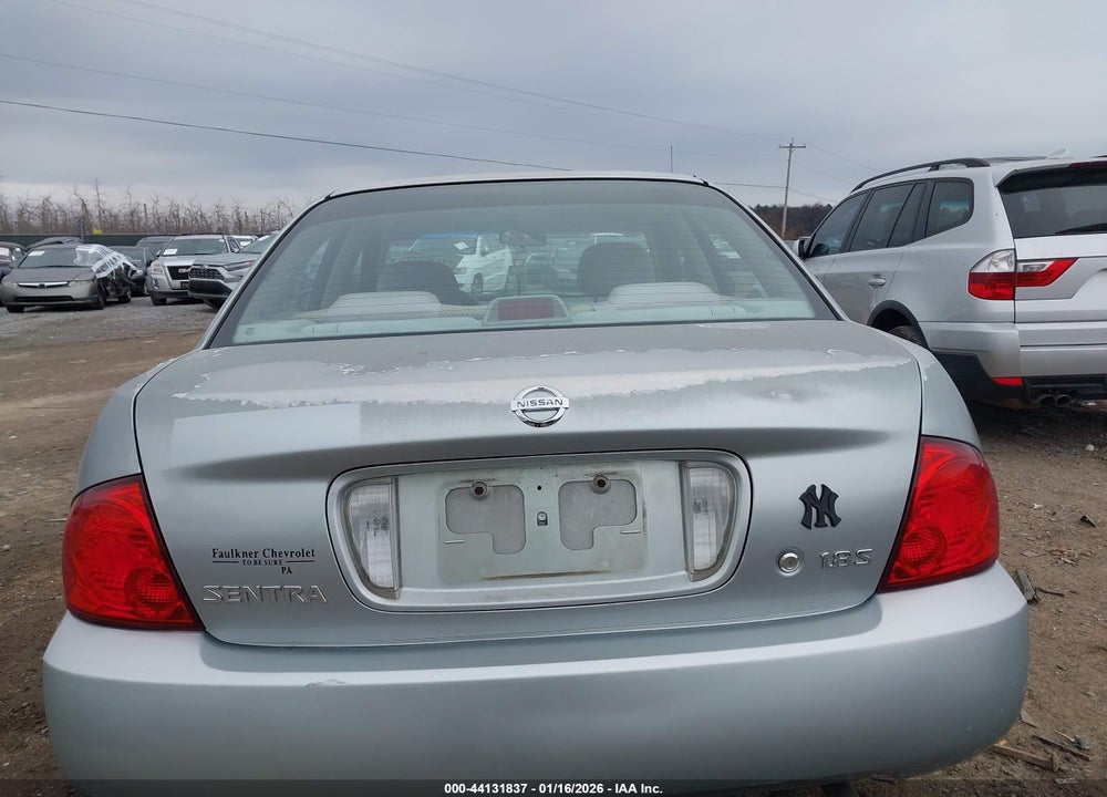 2004 NISSAN SENTRA 1.8S VIN: 3N1CB51D14L478607