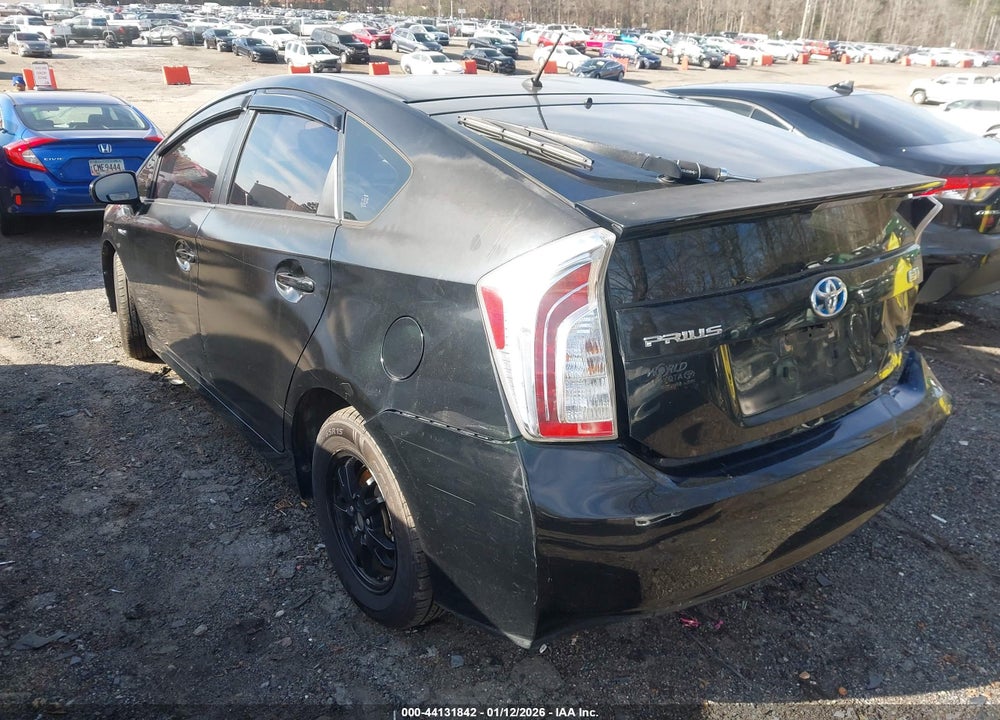 2012 TOYOTA PRIUS VIN: JTDKN3DU2C5511547