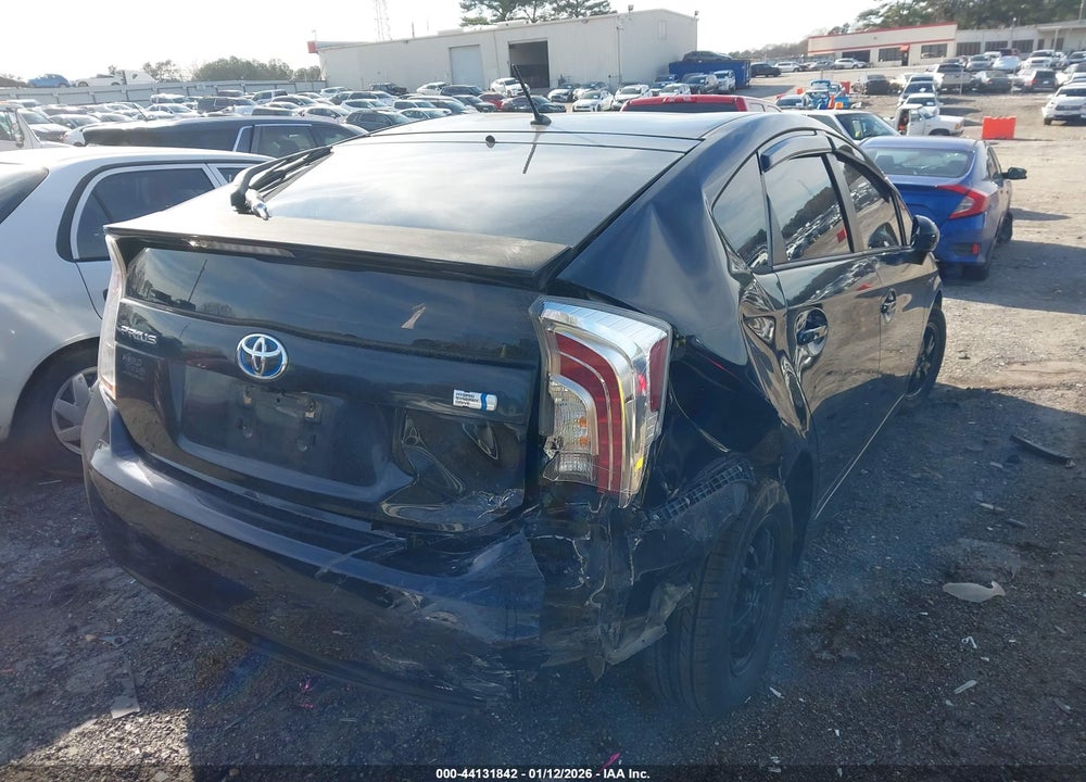 2012 TOYOTA PRIUS VIN: JTDKN3DU2C5511547