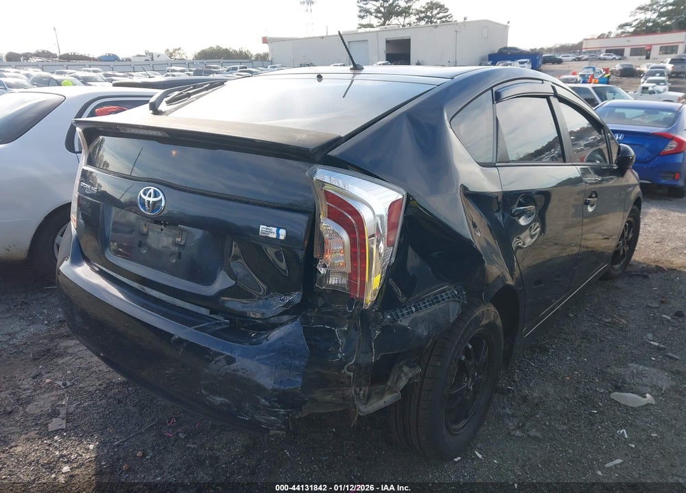 2012 TOYOTA PRIUS VIN: JTDKN3DU2C5511547