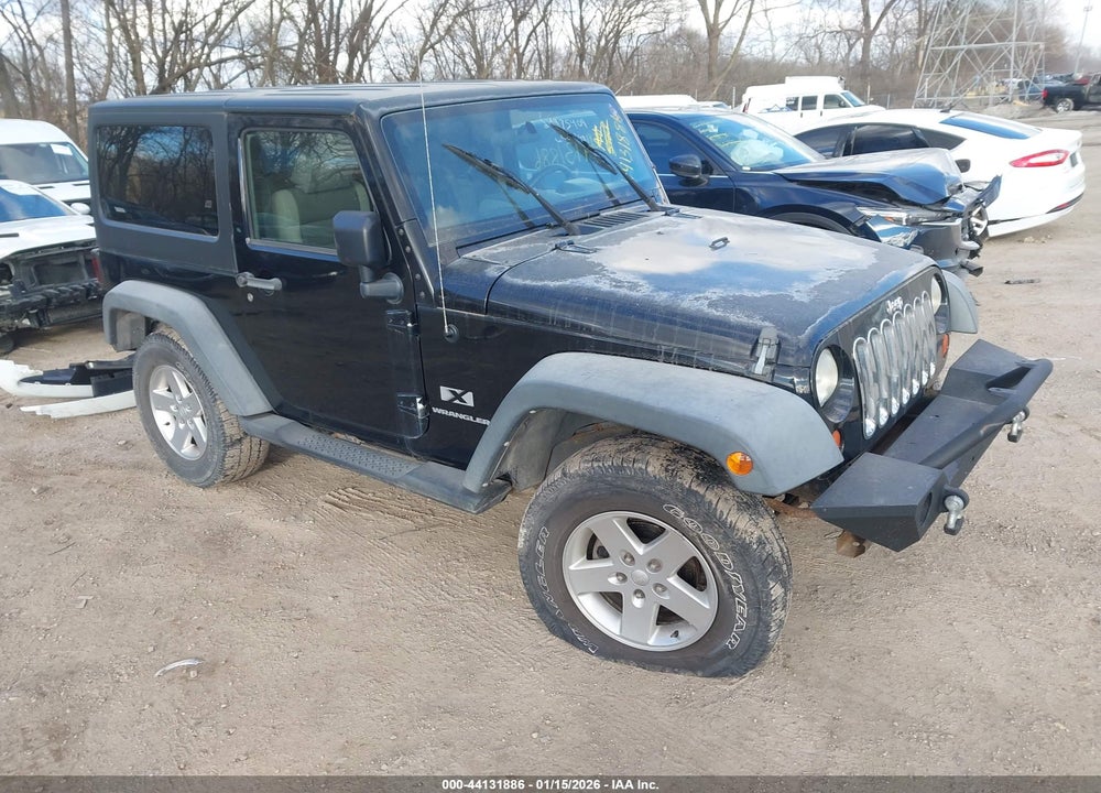 2007 JEEP WRANGLER X VIN: 1J4FA24127L134887