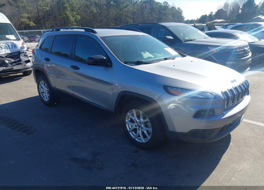 2016 JEEP CHEROKEE SPORT VIN: 1C4PJMAB6GW182586