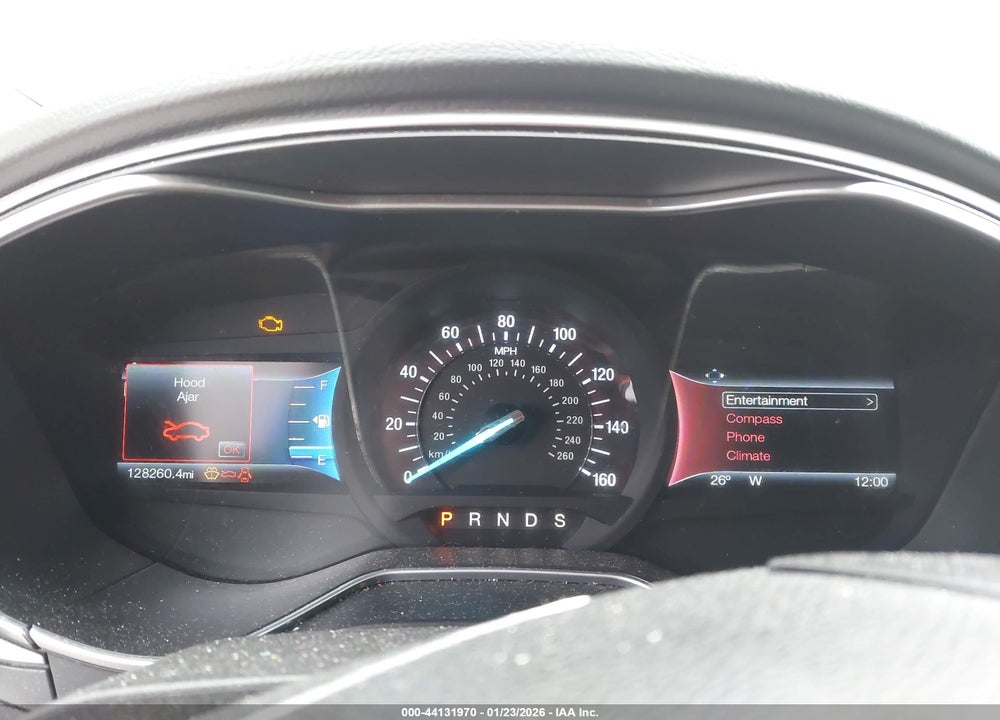 2016 FORD FUSION SE VIN: 3FA6P0H74GR303239