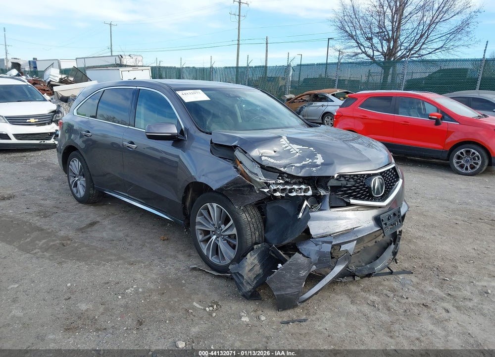 2017 ACURA MDX TECHNOLOGY PACKAGE VIN: 5FRYD4H50HB038774