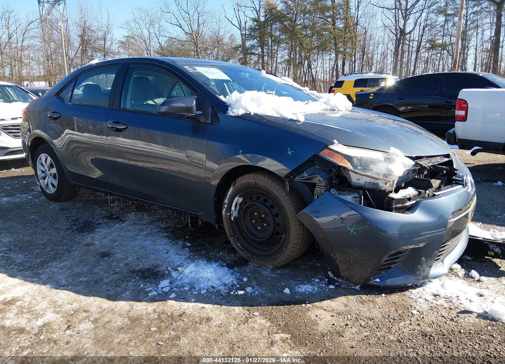 2016 TOYOTA COROLLA LE VIN: 2T1BURHE7GC652065