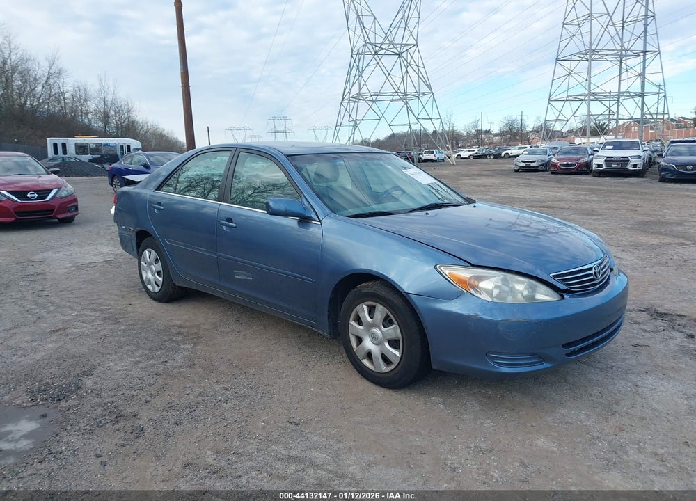 2004 TOYOTA CAMRY LE VIN: 4T1BE32K34U884634