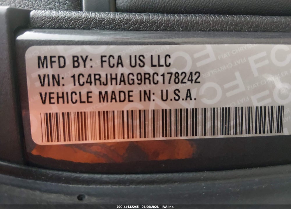2024 JEEP GRAND CHEROKEE LAREDO X 4X4 VIN: 1C4RJHAG9RC178242