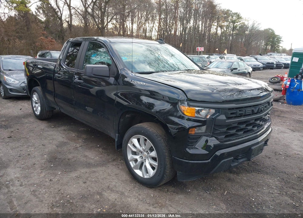 2023 CHEVROLET SILVERADO 1500 4WD  STANDARD BED CUSTOM VIN: 1GCRDBEK0PZ281109