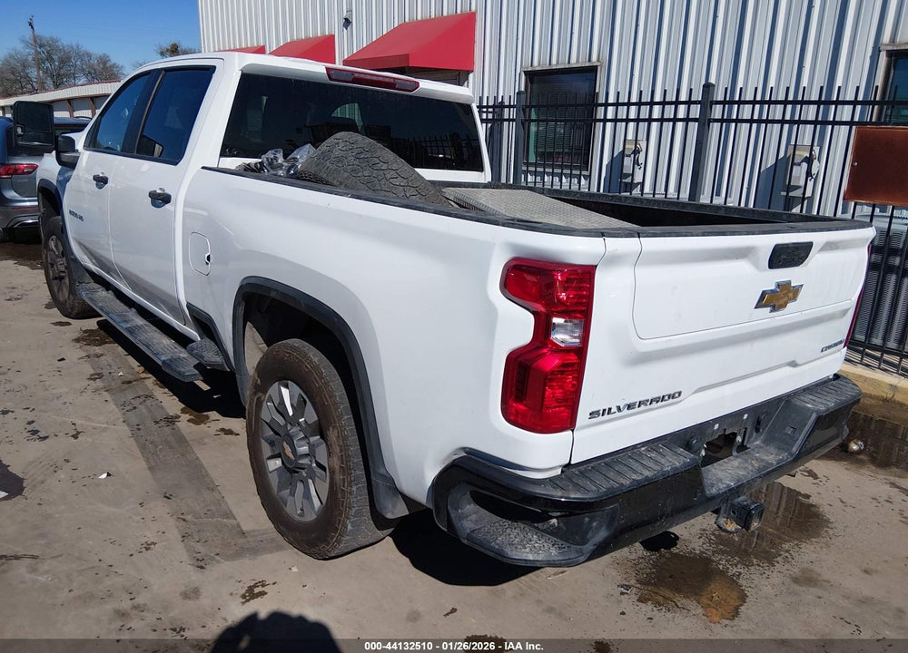 2025 CHEVROLET SILVERADO 2500HD 4WD  STANDARD BED CUSTOM VIN: 1GC4KMEY0SF167119