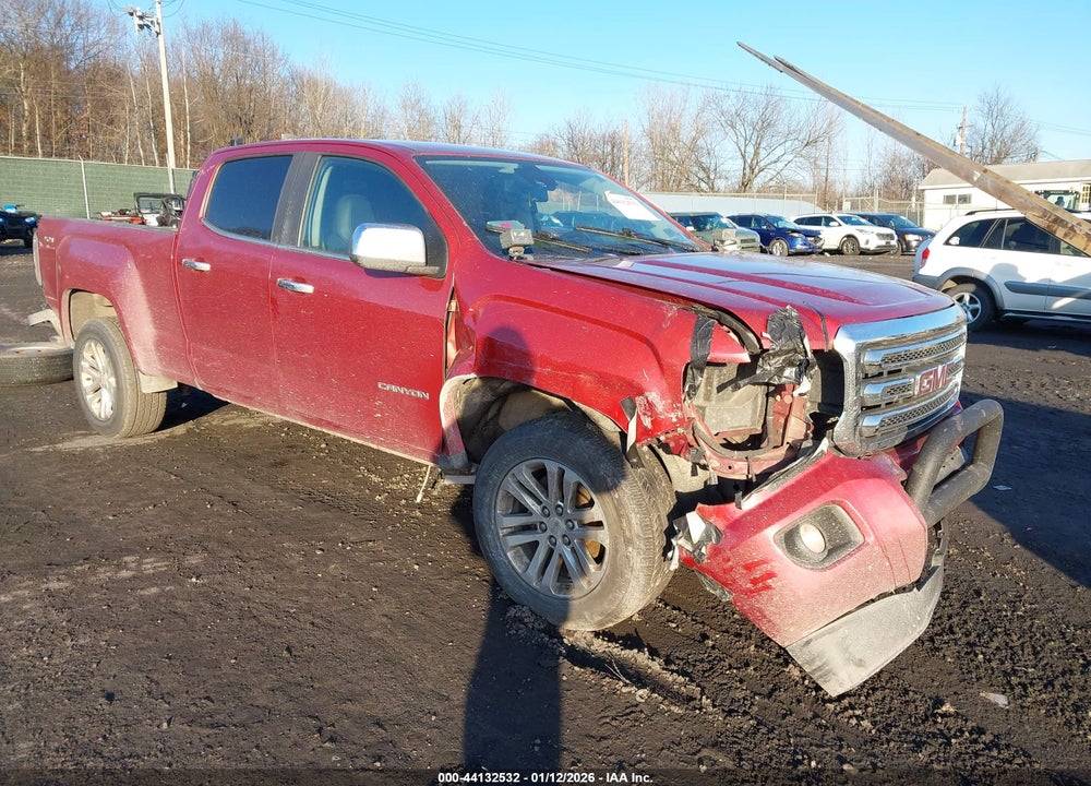 2016 GMC CANYON SLT VIN: 1GTG6DE33G1370516