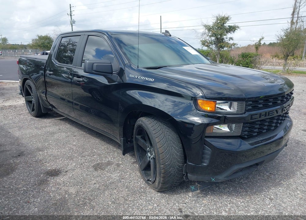 2020 CHEVROLET SILVERADO 1500 2WD  SHORT BED CUSTOM VIN: 3GCPWBEKXLG372190