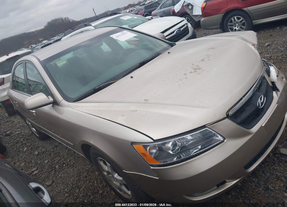 2006 HYUNDAI SONATA GLS V6/LX V6 VIN: 5NPEU46F26H113022