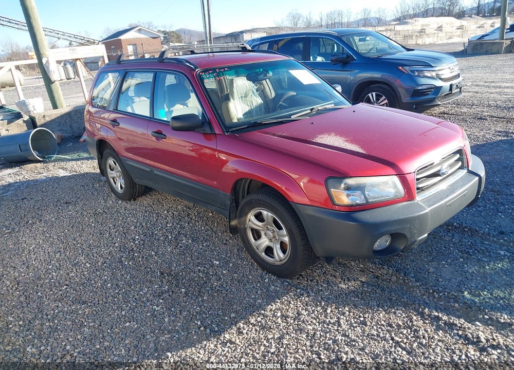2005 SUBARU FORESTER 2.5X VIN: JF1SG636X5H713610