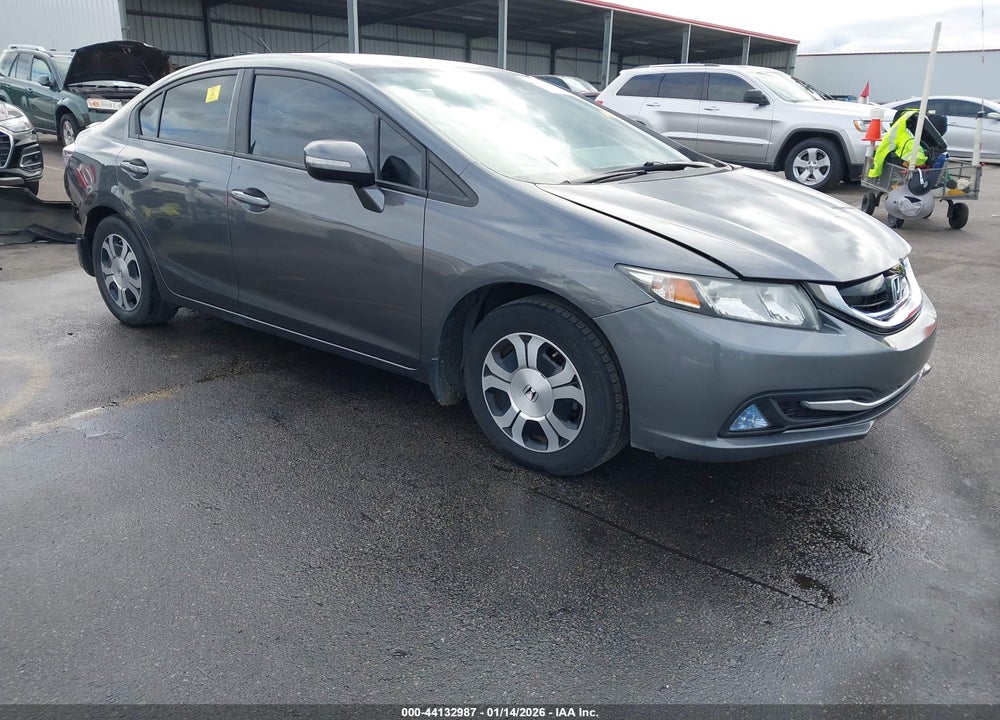 2013 HONDA CIVIC HYBRID VIN: 19XFB4F27DE200584