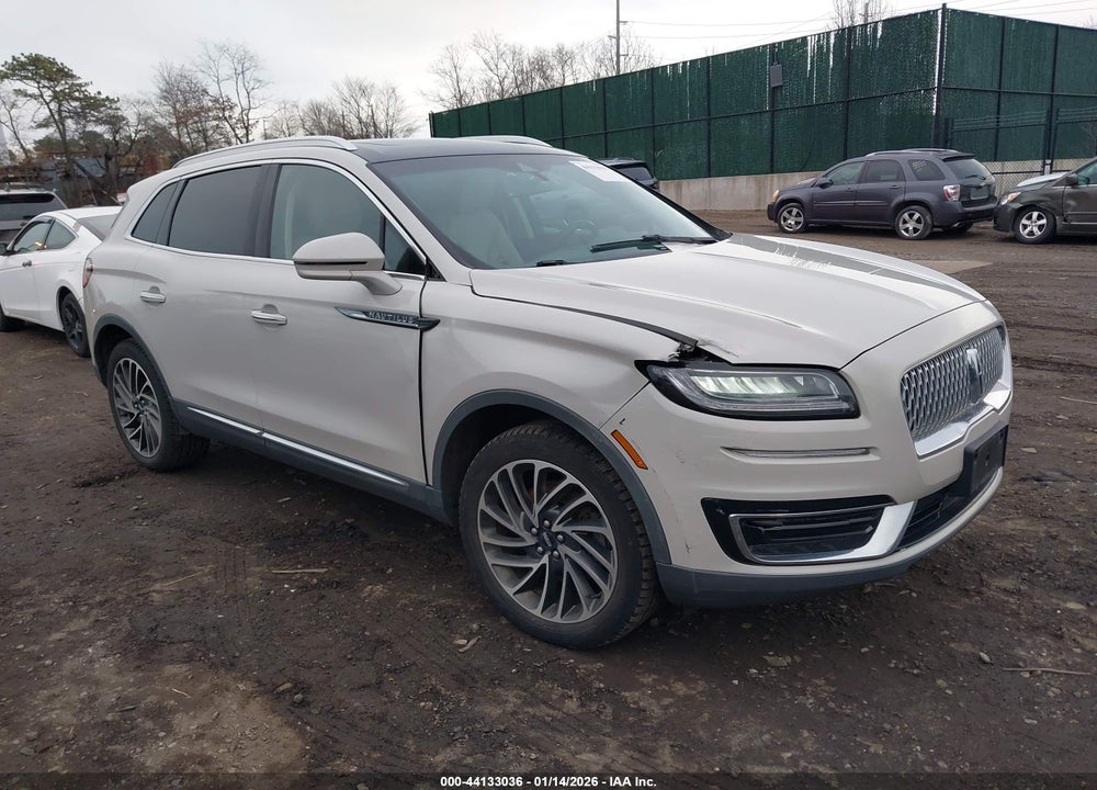 2020 LINCOLN NAUTILUS RESERVE VIN: 2LMPJ8K99LBL08552