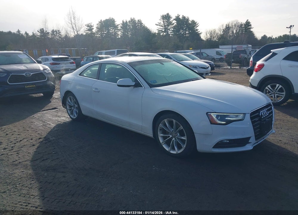 2014 AUDI A5 2.0T PREMIUM VIN: WAULFAFR4EA009824