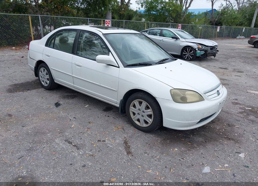 2003 HONDA CIVIC EX VIN: 2HGES267X3H554583
