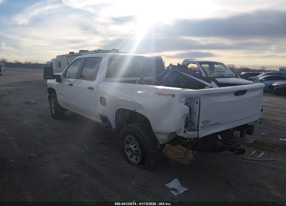 2025 CHEVROLET SILVERADO 2500HD 4WD  STANDARD BED WORK TRUCK VIN: 1GC1KLE74SF362175