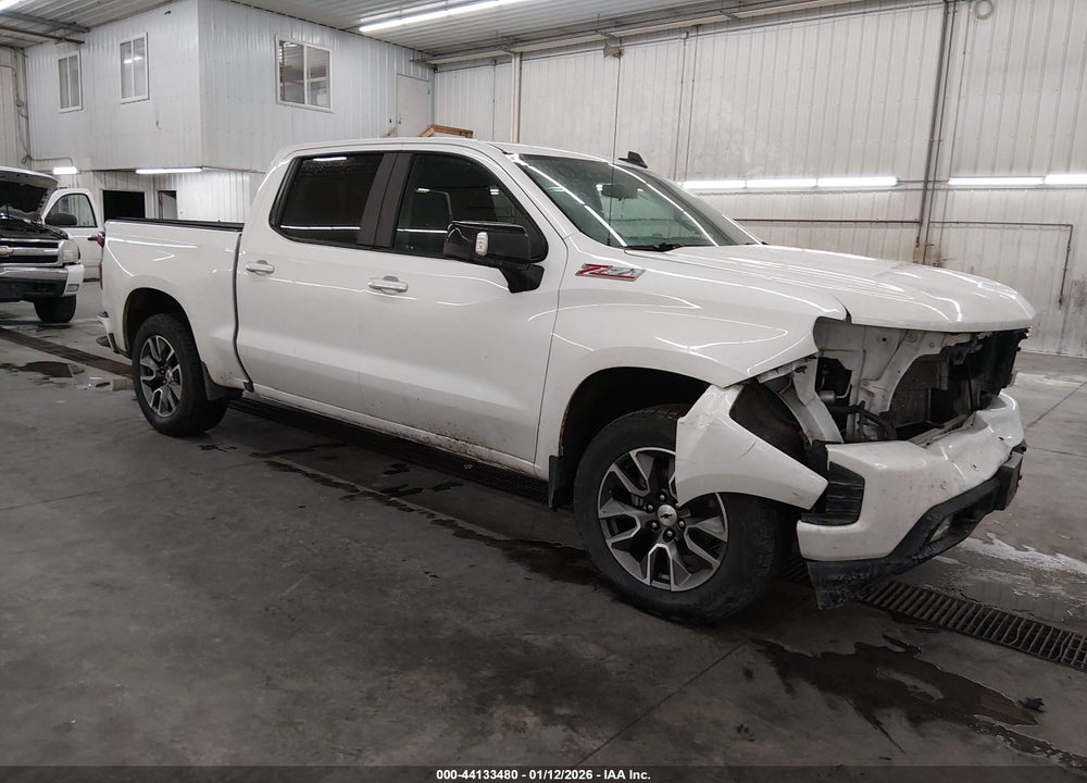 2021 CHEVROLET SILVERADO 1500 4WD  SHORT BED RST VIN: 3GCUYEED1MG230876