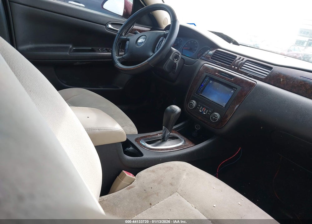 2013 CHEVROLET IMPALA LT VIN: 2G1WG5E38D1260722