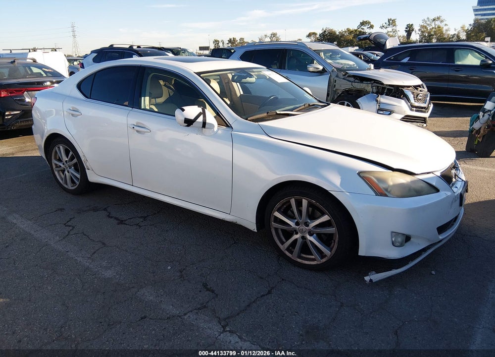2007 LEXUS IS 250 VIN: JTHBK262472041610
