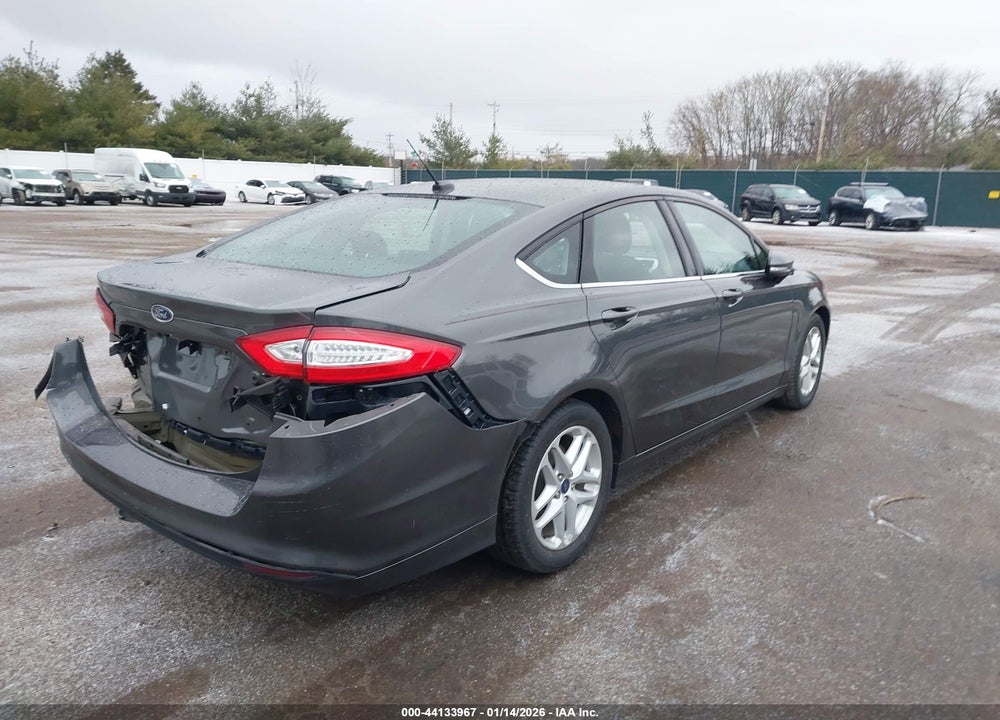 2016 FORD FUSION SE VIN: 3FA6P0H70GR155428