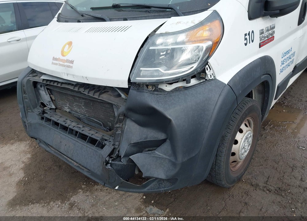 2019 RAM PROMASTER 1500 LOW ROOF 136 WB VIN: 3C6TRVAG6KE561123