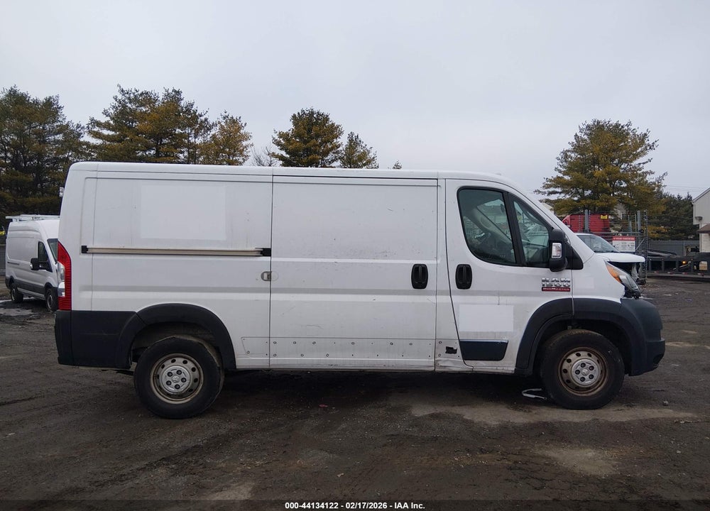 2019 RAM PROMASTER 1500 LOW ROOF 136 WB VIN: 3C6TRVAG6KE561123