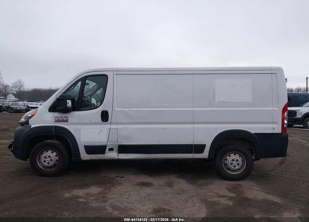 2019 RAM PROMASTER 1500 LOW ROOF 136 WB VIN: 3C6TRVAG6KE561123