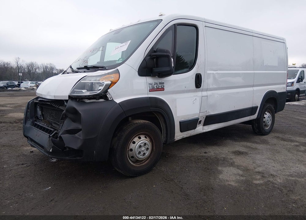 2019 RAM PROMASTER 1500 LOW ROOF 136 WB VIN: 3C6TRVAG6KE561123