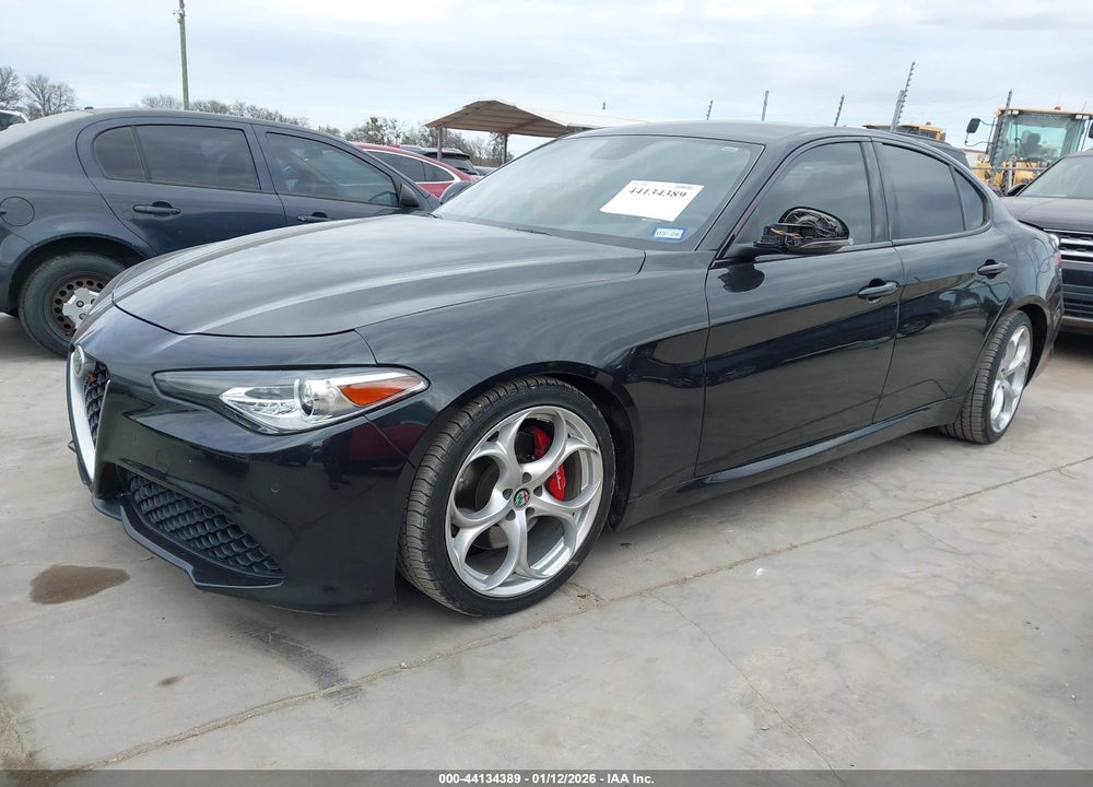 2019 ALFA ROMEO GIULIA TI SPORT RWD VIN: ZARFAMBN8K7604225