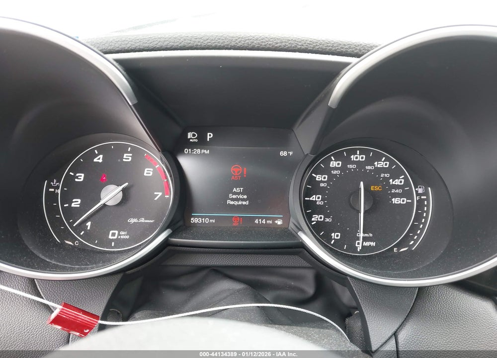2019 ALFA ROMEO GIULIA TI SPORT RWD VIN: ZARFAMBN8K7604225
