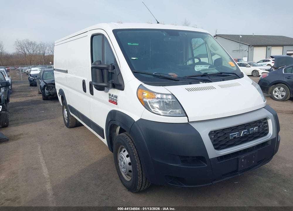 2019 RAM PROMASTER 1500 LOW ROOF 136 WB VIN: 3C6TRVAG7KE512075