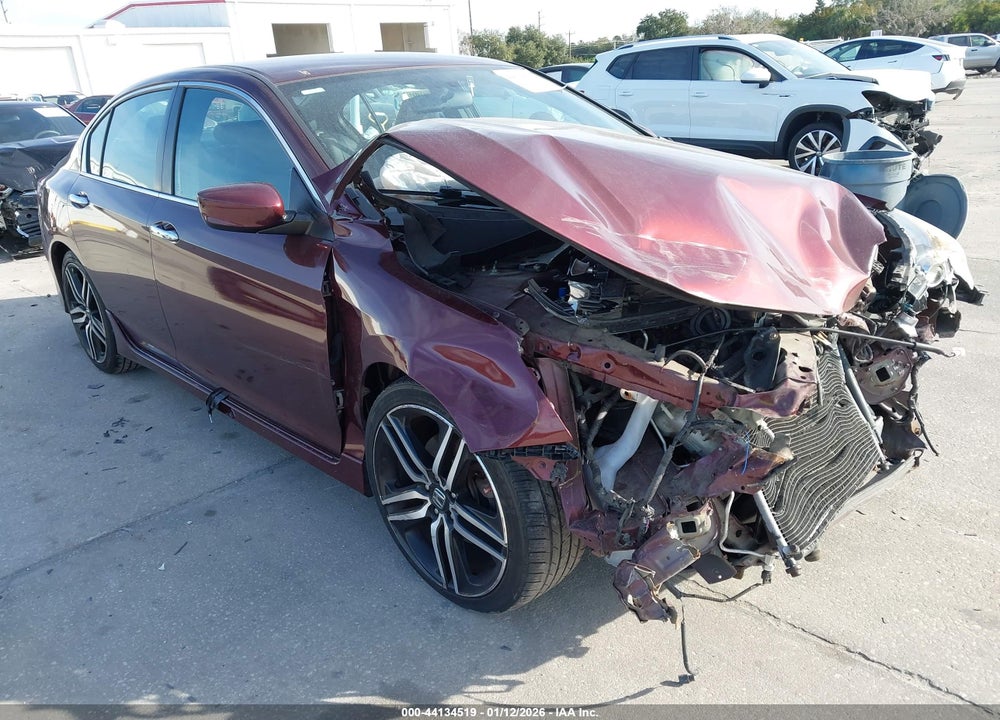 2017 HONDA ACCORD SPORT VIN: 1HGCR2F57HA116563