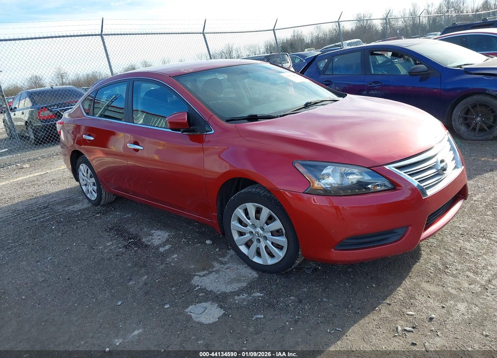 2014 NISSAN SENTRA S VIN: 3N1AB7APXEY273921