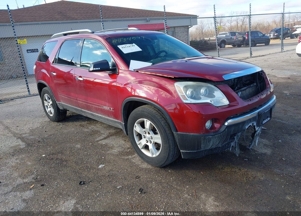 2008 GMC ACADIA SLE-1 VIN: 1GKER13708J302005