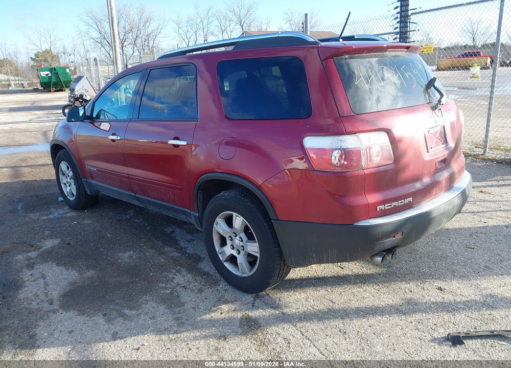 2008 GMC ACADIA SLE-1 VIN: 1GKER13708J302005