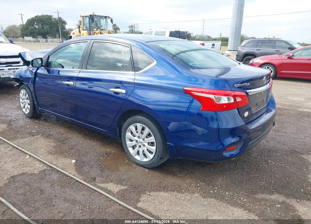 2017 NISSAN SENTRA S VIN: 3N1AB7APXHY347990