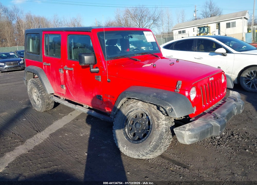 2017 JEEP WRANGLER UNLIMITED SPORT 4X4 VIN: 1C4BJWDG1HL737962