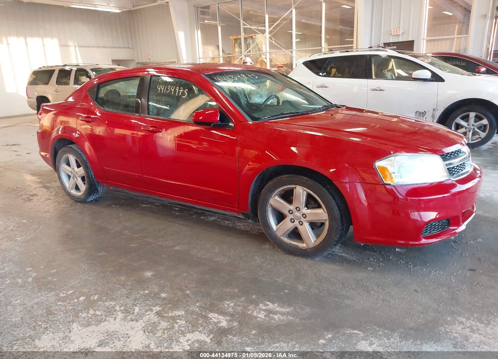 2011 DODGE AVENGER MAINSTREET VIN: 1B3BD1FB0BN556750