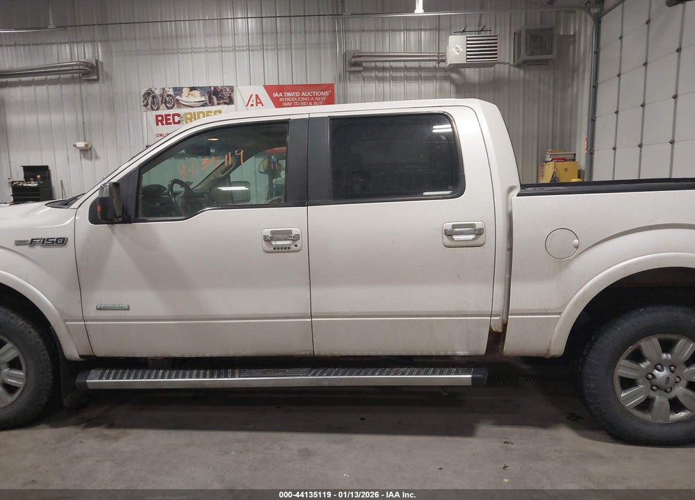 2012 FORD F-150 LARIAT VIN: 1FTFW1ET6CFC22335