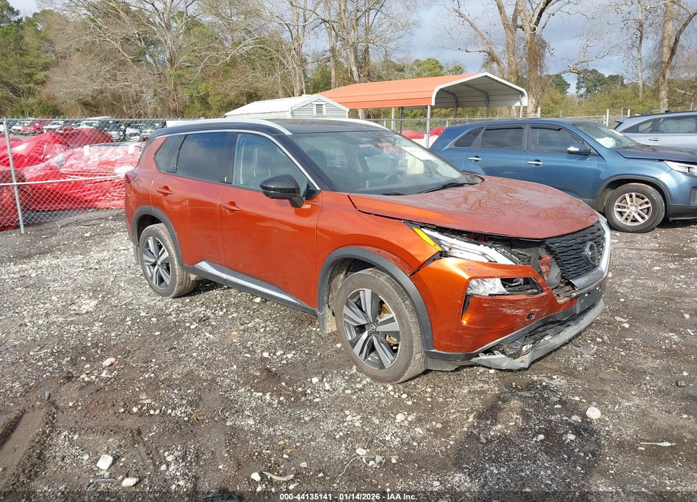 2021 NISSAN ROGUE SL FWD VIN: JN8AT3CA9MW010518