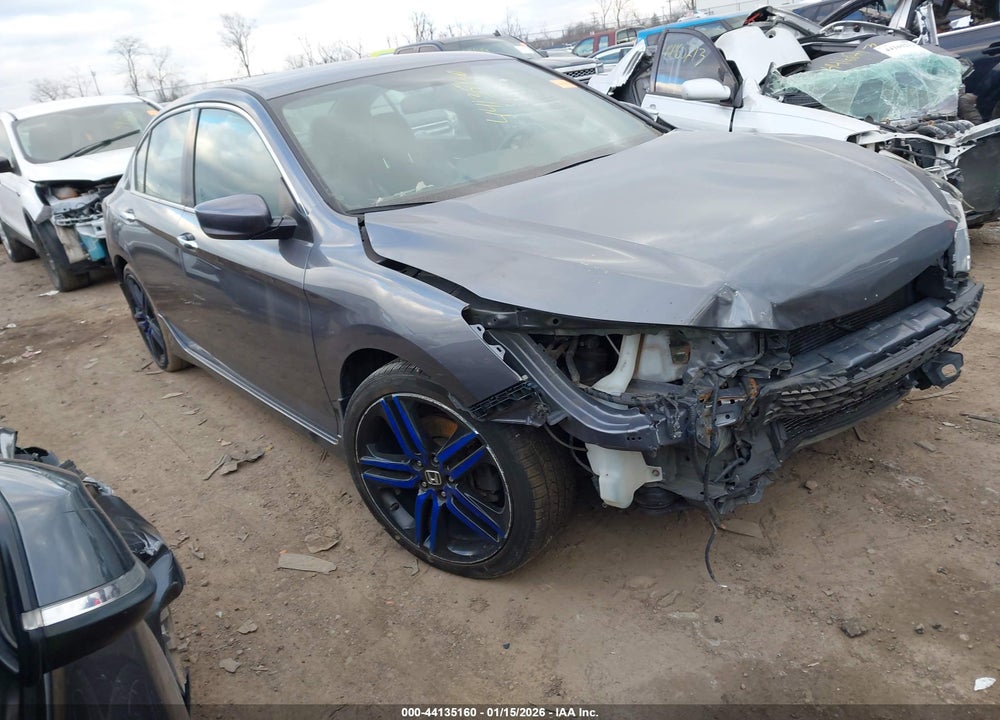 2016 HONDA ACCORD SPORT VIN: 1HGCR2F55GA132694