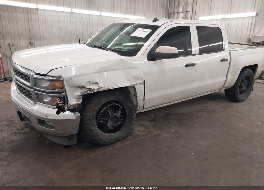 2014 CHEVROLET SILVERADO 1500 1LT VIN: 3GCUKREC6EG564581