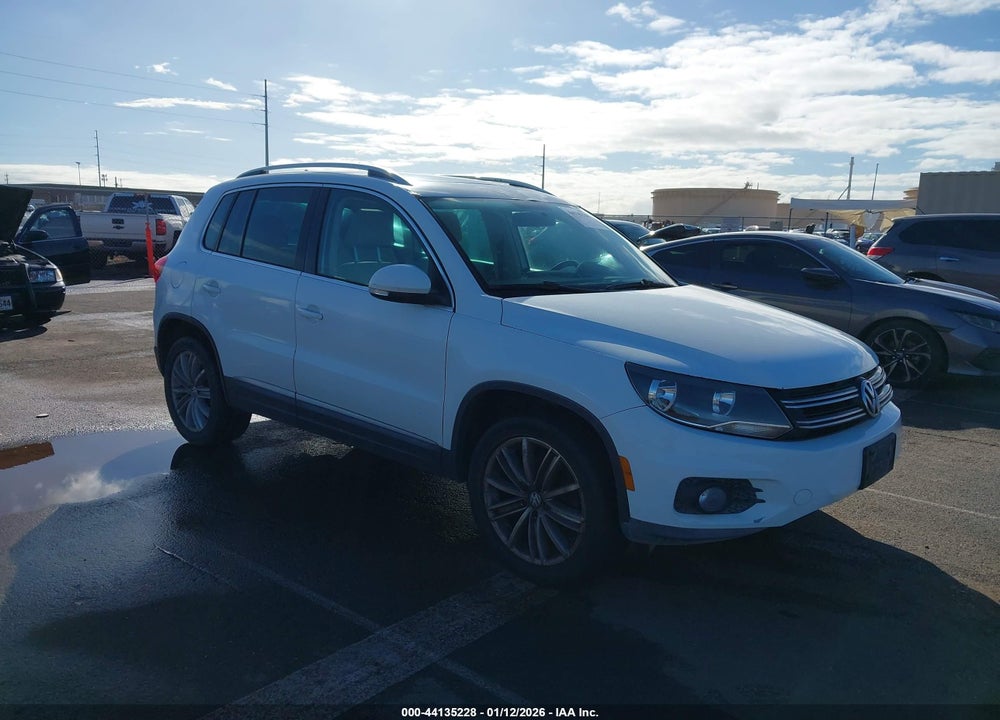 2015 VOLKSWAGEN TIGUAN SE VIN: WVGAV7AX3FW605755